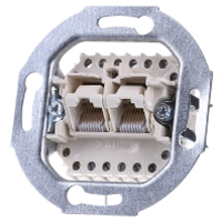 GIRA 019000 UAE , IAE , ISDN contactdoos Inzetstuk Standaard 55, E2, Event Clear, Event, Event Opaque, Esprit, ClassiX, System 55 1 stuk(s)