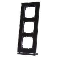 GIRA 0213 05 Frame 3 voudig Esprit, Standaard 55, System 55 Zwart 1 stuk(s)