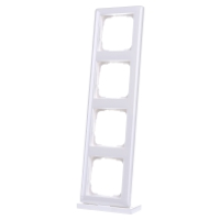 GIRA 021403 Frame 4 voudig System 55, Standaard 55 Zuiver wit (glanzend) 1 stuk(s)