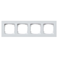 0214225   Frame 4 gang white 0214225