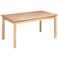 GISELA   Eettafel   Licht eikenhout   160 x 90 cm   MDF