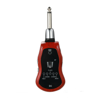 Gitafish B6 5 in 1 gitaareffecten Draagbare Bluetooth zender Gitaar Effector voor elektrische gitaar