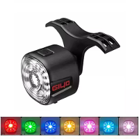 GIYO Slimme Remdetectie RGB Fiets Achterlicht Waterdichte Waarschuwingsflitslamp USB oplaadbare Fiets Achterlicht voor B