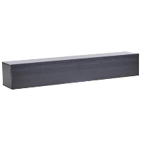 GLADSTONE   Wandgemonteerd TV meubel   Zwart   180 cm   Vezelplaat