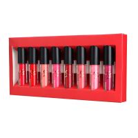 8 Kleuren lipgloss mat vloeibare lippenstift kit langdurige waterbestendig non stick cadeau voor vrouw