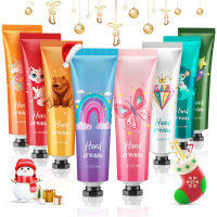 GLAMADOR Handcrème Cadeauset 9 delig Reisformaat Handlotion 30ml met Lippenbalsem Handcrème voor droge, gebarsten handen