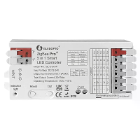 GLEDOPTO C 201P ZigBee3.0 Pro+ 5 in 1 LED Strip Controller 20A Max RGBCCT/RGBW/RGB/CCT/Dimmer Thuis Tuya Smart Life APP