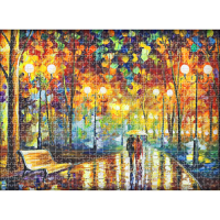 1000 Stuks puzzel speelgoed diy montage creatieve landschap papier puzzel educatief speelgoed voor cadeau!