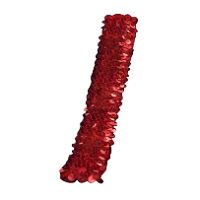 Glitter pailletten disco haarband   rood   Dames   Carnaval party kleding   Hoofdband