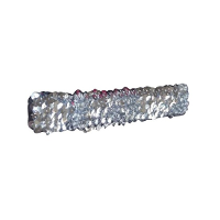 Glitter pailletten disco haarband   zilver   Dames   Carnaval party kleding   Hoofdband