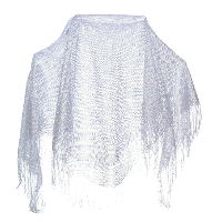 Verkleed visnet poncho/omslagdoek/stola   Dames   Zilver   Carnaval party kleding