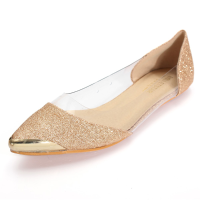 Glitter Sparkle Loafers Flat Shoes