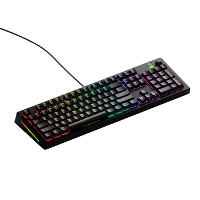 Glorious GMMK 3 100% Prebuilt Wired Black gaming toetsenbord 100%, RGB, GPBT doubleshot keycaps, Knob