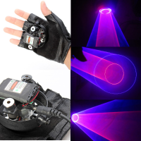 Gloves Red And Purple Swirl Laser Gloves 650nm 405nm 1mw/5mw