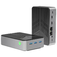GMKtec G9 NAS Dual System Mini PC Intel Twin Lake N150 12GB DDR5 64GB EMMC 512GB/1TB SSD Drievoudige Display uitgang WIF