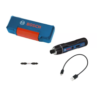 GO 4 voor Bosch PRO GSD4V 5 Accubullet Schroevendraaier 3,6 V 5 N·m. 280 RPM Compacte Elektrische Schroevendraaier met G