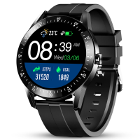 GOKOO S11 1,28 inch volledig touchscreen hartslagbloeddrukmeter 24 sportmodi 300mAh grote batterijcapaciteit IP67 waterd