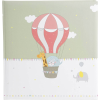 Goldbuch GOLDBUCH   Baby Ballonfahrt 30x31 60 weiße Seiten 15177 15 177 15 177 Fotoalbum (b x h) 30 cm x 31 cm Meerkleurig 60 bladzijden