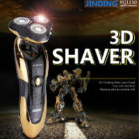 Golden 3d Floating 3 Heads Rq1150 Electric Razor Shaver