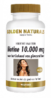 Golden Naturals Biotine 10.000Mcg Capsules