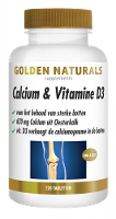 Golden Naturals Calcium & Vitamine D3 Tabletten
