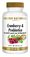 Golden Naturals Cranberry & Probiotica Capsules
