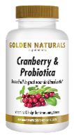 Golden Naturals Cranberry & Microbiotica Capsules