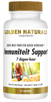Golden Naturals Immuniteit Support 7 Dagen Kuur Capsules