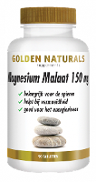 Golden Naturals Magnesium Malaat 150mg Tabletten