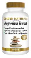Golden Naturals Magnesium Tauraat Capsules