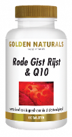 Golden Naturals Rode Gist & Q10 Tabletten