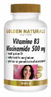 Golden Naturals Vitamine B3 Niacinamide 500 mg Capsules