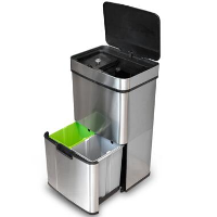 Goliving Automatische Sensor Prullenbak 64 Liter   Afvalemmer keuken   Afvalbak