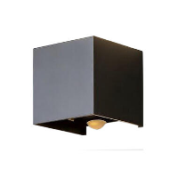 Goliving buitenlamp   Wandlamp   Kubuslamp   LED   Zwart