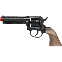 Gohner speelgoed revolver/pistool   metaal   cowboy / carnaval