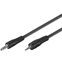 2,5Mm Jack > 3,5mm Jack Kabel 2m