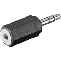 Goobay 3,5 mm jack naar 2,5 mm stereo jack adapter