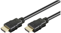 Goobay 61163 HDMI kabel HDMI Verbindingskabel HDMI A stekker 10 m Zwart 4K UHD