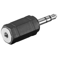 Goobay Adapter 3,5mm naar 2,5mm Stereo