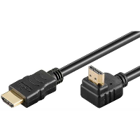 Goobay High Speed HDMI kabel 90° met Ethernet (4K@60Hz), 5 meter