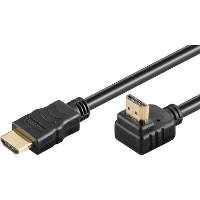 Goobay High Speed HDMI kabel 90° met Ethernet