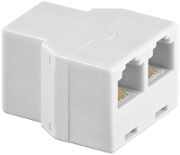 Goobay ISDN Adapter [1x RJ12 bus   2x RJ12 bus] Wit