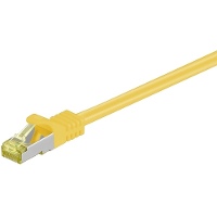Goobay RJ 45 Patchkabel Cat 6.A S/FTP (PIMF), met Cat.7 Kabel   2 m 500 MHz