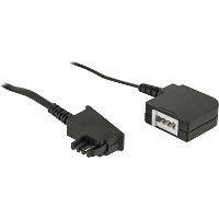 Goobay TAE F verlenging 4 pins verlengkabel