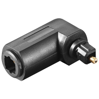 Goobay Toslink naar Toslink adapter, 90°