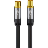 Goobay TV Antennekabel kabel 10 meter, 135 dB