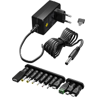 Goobay Universele voeding 3 V   12 V, Max. 12 W voedingseenheid