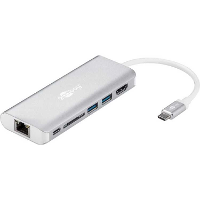 Goobay USB C Multiport Adapter HDMI 4k30Hz + PD 60W