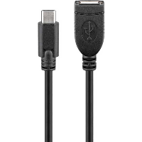 Goobay USB C > USB A 2.0 Verlengkabel