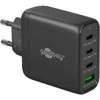 Goobay USB C PD GaN multipoort snellader (68 W) oplader